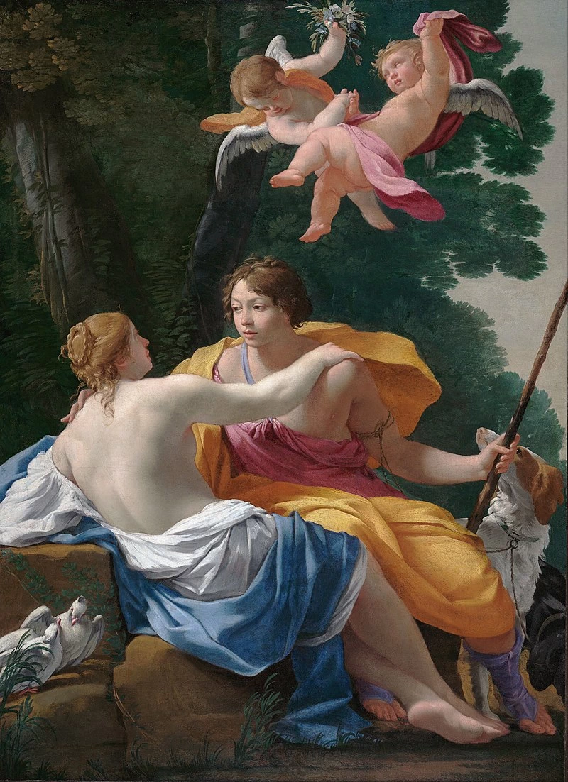 Venere e Adone - Getty Center